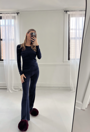 Dynamic Yoga Pant in Blue Saphire