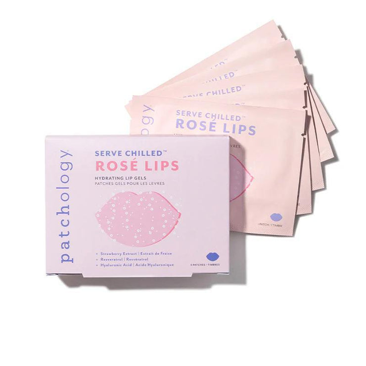 Serve Chilled Rose Lip Mask - 5 pack