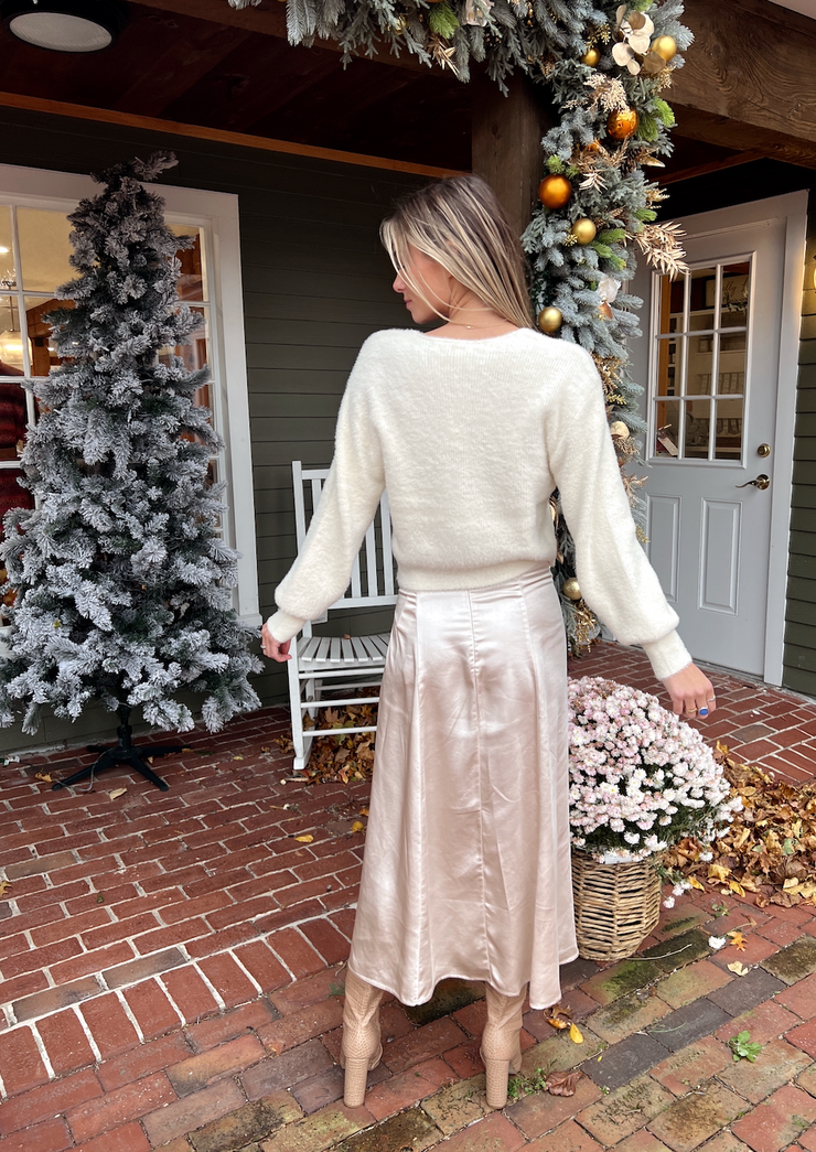 Last Waltz Skirt - White Sand