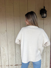 Hanover Everyday Relaxed Sweater -Natural/Camel