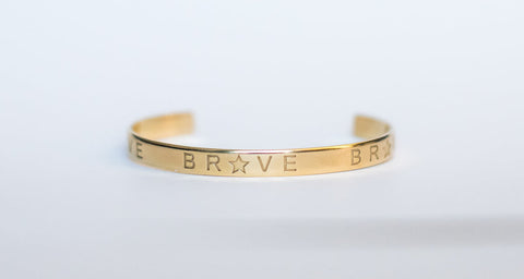 Bravery Band Gold - ShopTheCue