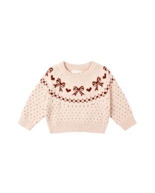 Fair Isle Sweater - Bows