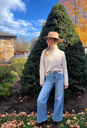 BALKAN FUNNEL NECK SWEATER