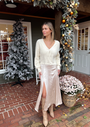 Last Waltz Skirt - White Sand