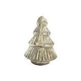 Embossed Mercury Glass Tree, Silver Finish