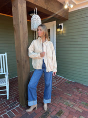 Eclipse Denim Jacket - Tan