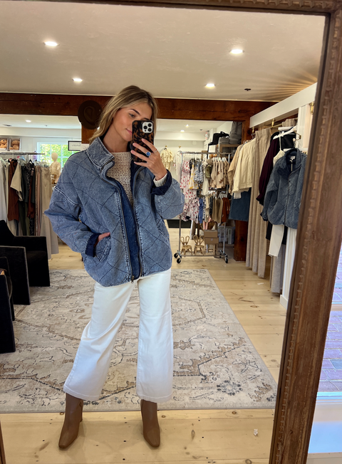 Eclipse Denim Jacket - Blue Denim