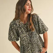 Spotted in the City Tie Bow Top
