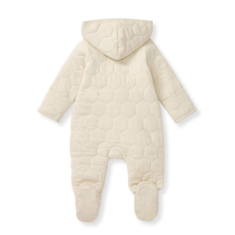 Honeycomb Quilted Bunting - Oat