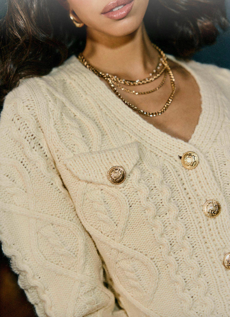 Vea Cardi Ivory