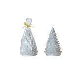 Silver Unscented Candle Tree