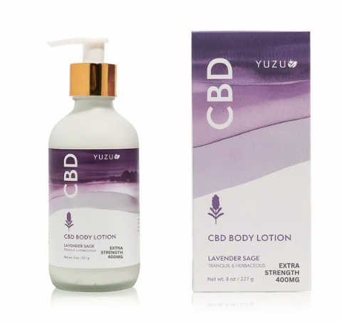 Lavender Sage CBD Lotion - ShopTheCue