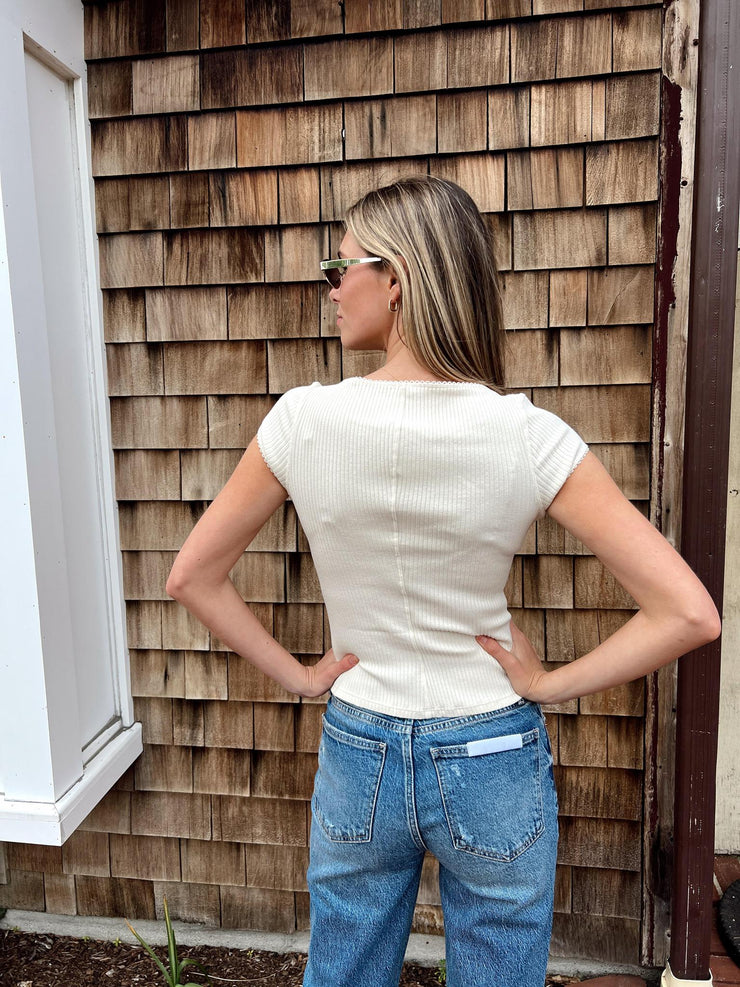 Most Wanted Top - Ivory