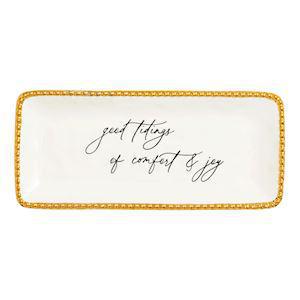 Gold Good Tidings Everything Tray