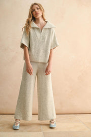 Salt n' Pepper Knit Set Sweater