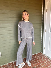 Cozy Combo Set Sweater Grey
