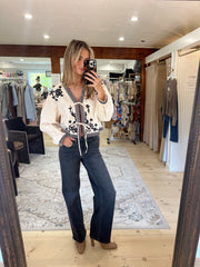 Brody Embroided Blouse