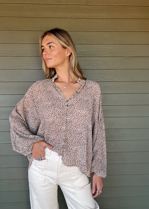Bryana Button Down Top