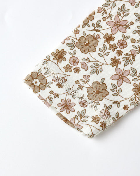 Quincy Mae Bamboo Pajama Set - Bloom Print