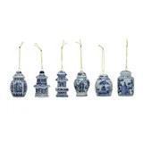 Ginger Jar Ornament, Blue & White - all styles