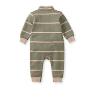 Holland Stripe Infant Jumpsuit - Tranquillity