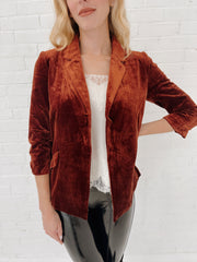 The Velvet Blazer - Amber Rusto