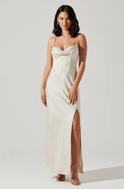 Cannes Dress - Champagne