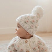 Bitty Blooms Blush Beanie Hat Baby & Kids