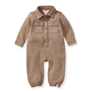 Acid Wash Infant Jumpsuit - Ginger Loaf