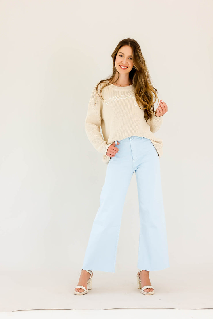 On Vacay Sweater