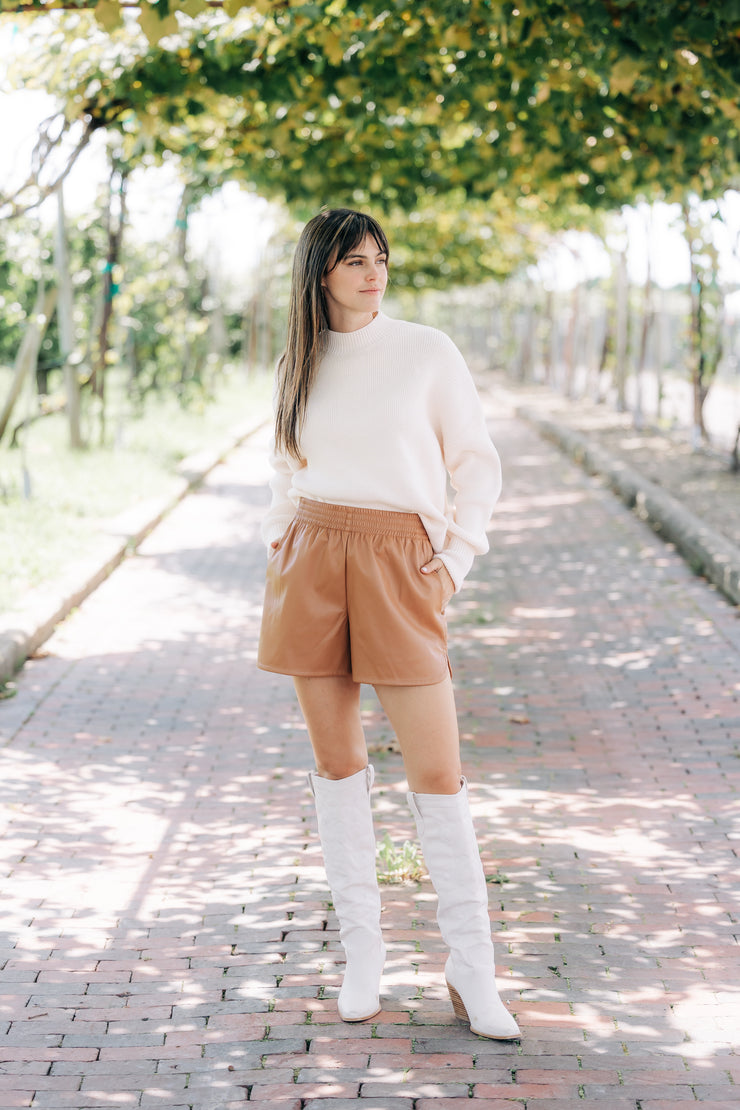 The Riley Sweater - Natural