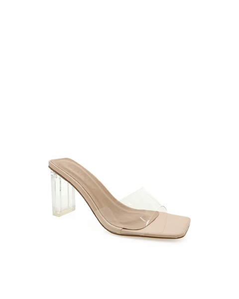 Enara Nude Clear Heel