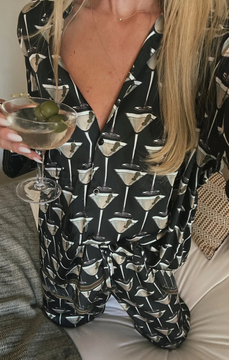 DIRTY MARTINI SILKY PJ SET