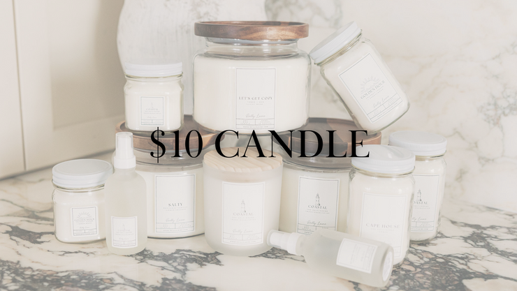 $10 CANDLE - SMALL MASON