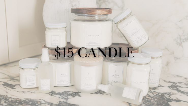 $15 CANDLE - LARGE MASON