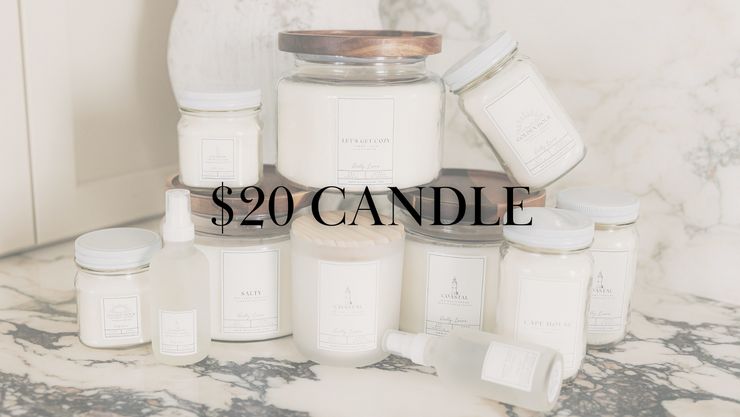 $20 CANDLE - FROST JAR