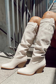Charley Boot Ivory - ShopTheCue