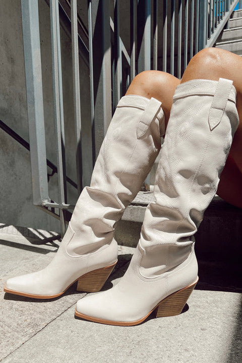 Charley Boot Ivory - ShopTheCue