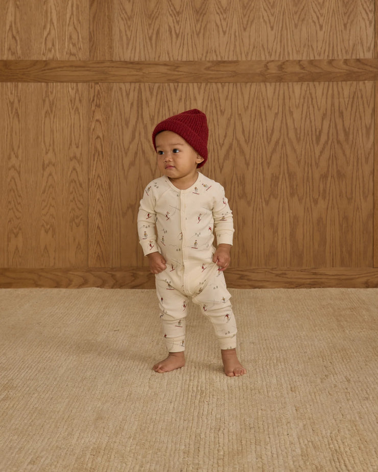 Skiers Organic Long John Pajama