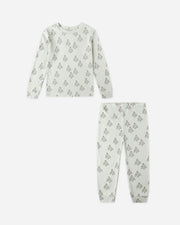 Trees Organic Long Sleeve Pj Set