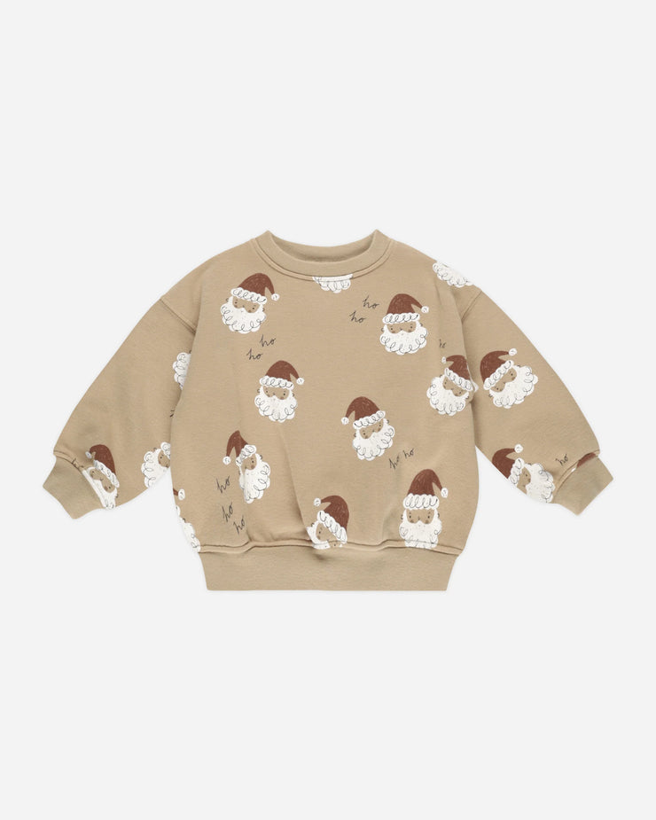 Relaxed Santa Sweatshirt