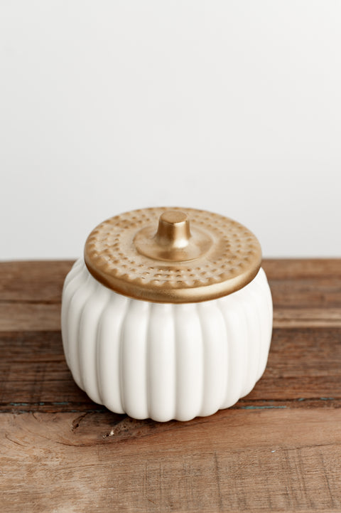 Ivory Pumpkin Spice Up Your Life Candle