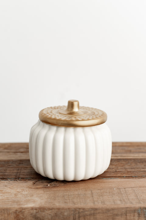 Ivory Pumpkin Spice Up Your Life Candle