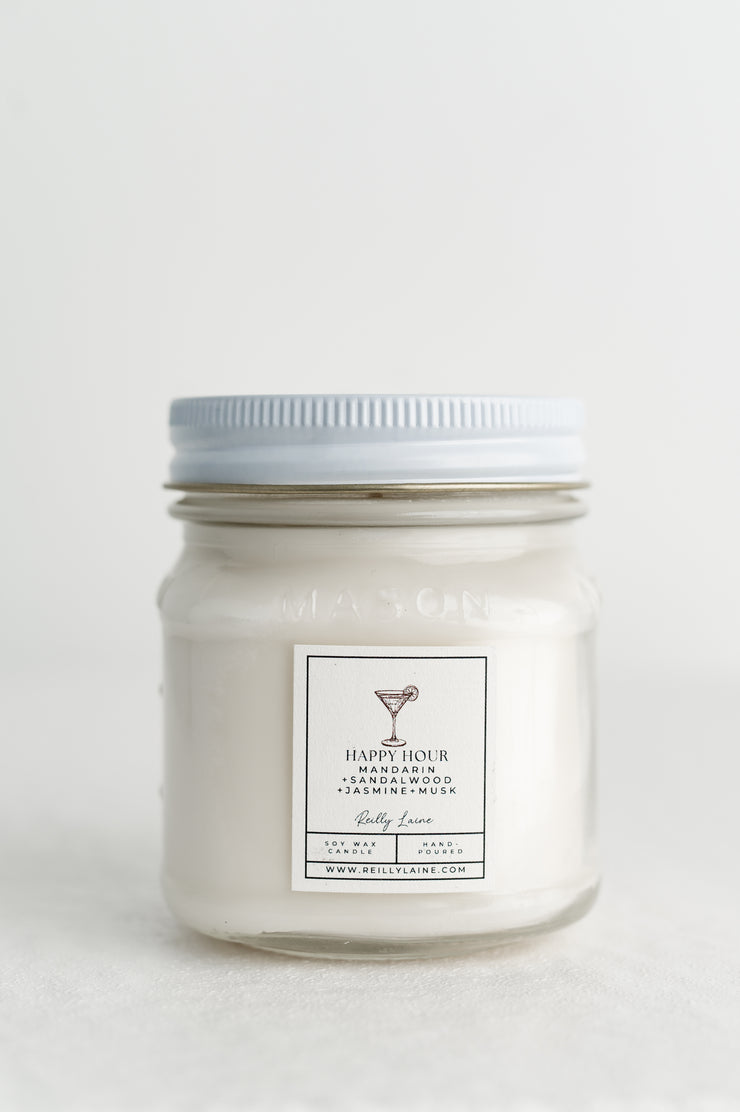 Happy hour candle