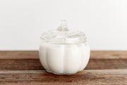 Glass Pumpkin Spice Up Your Life Candle