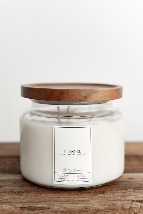 Flannel Candle