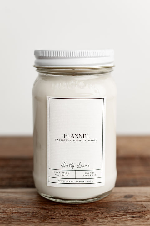 Flannel Candle