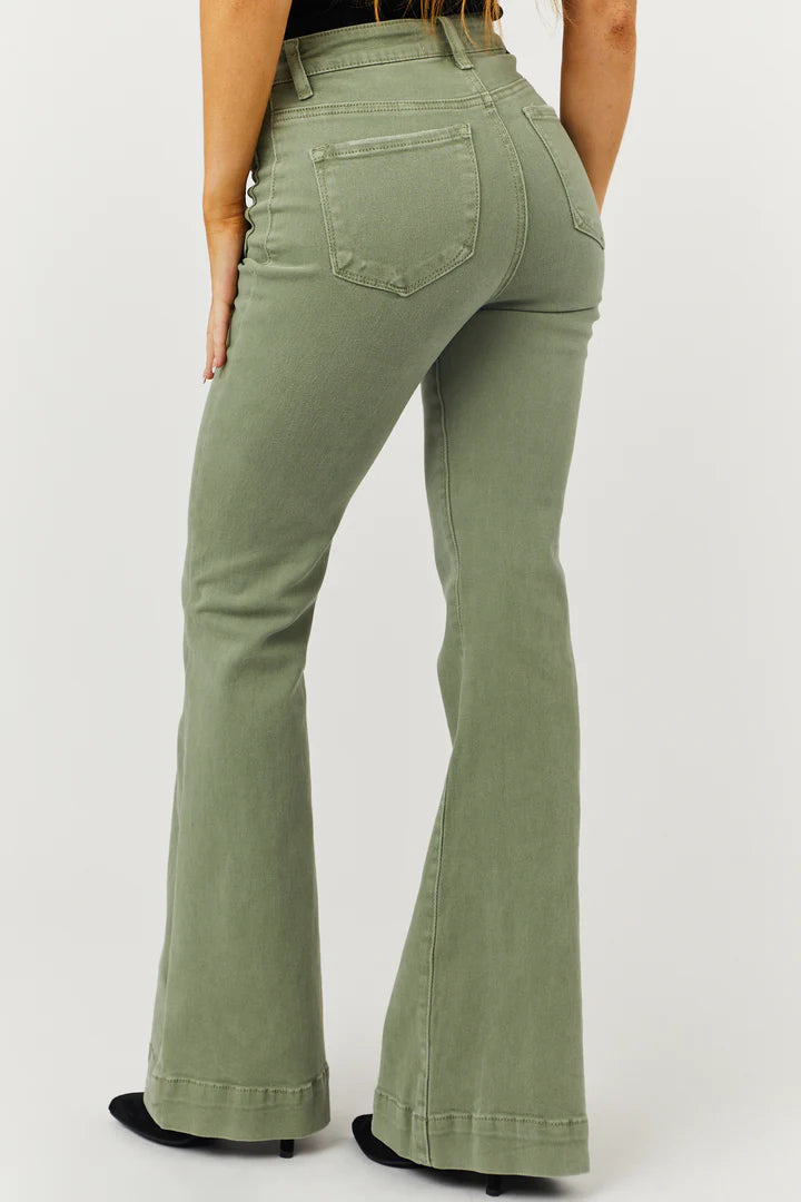 The 5358 Olive Denim Jean