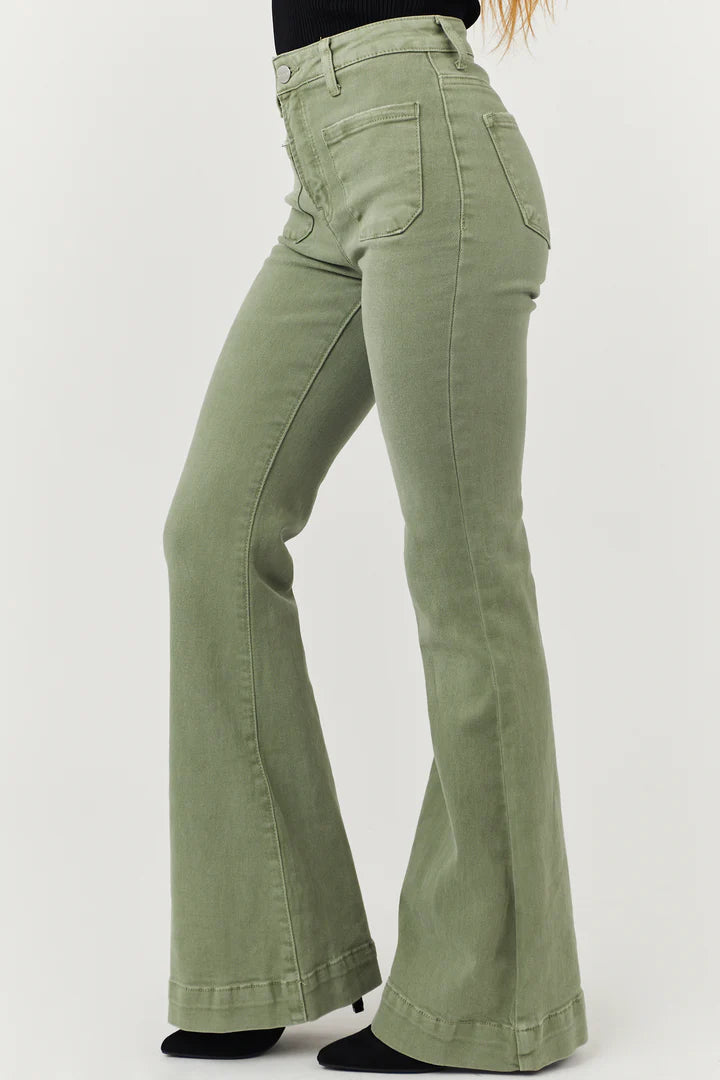 The 5358 Olive Denim Jean
