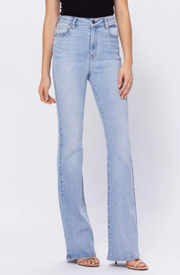 The 3124 Light Blue High Rise Flare Denim
